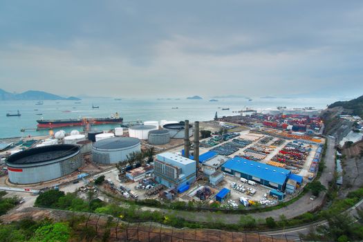 oil and gas processing plant 