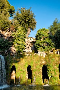 Fontana dell'Ovato at Villa D'este in Tivoli - Roma - Italy