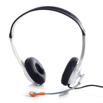 headset isolated on a white background