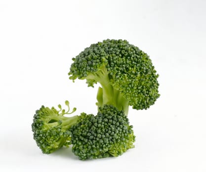 Broccoli vegetable isolated on white