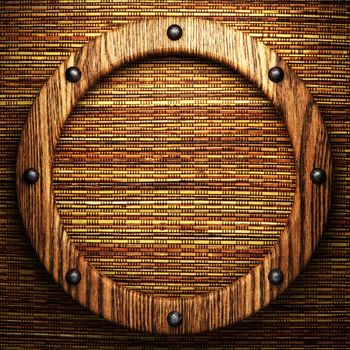 wood on the wall