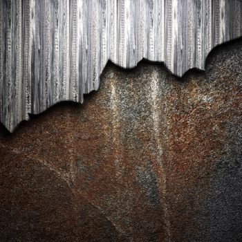 wood on wall