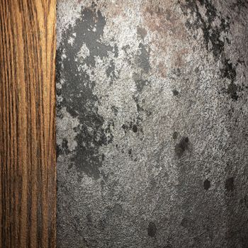 wood on wall made in 3D