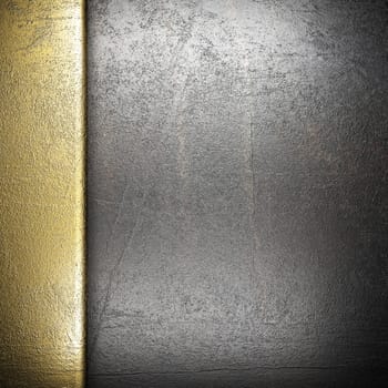 golden background made in 3D