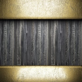 golden background made in 3D