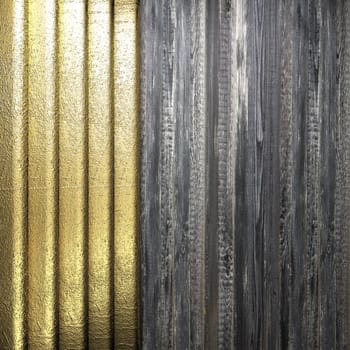 golden background made in 3D