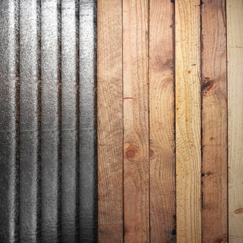 metal on wall made in 3d
