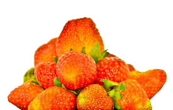 nice fresh red strawberry