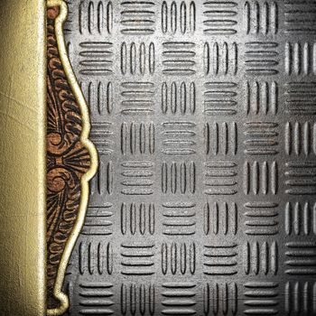 golden background made in 3D