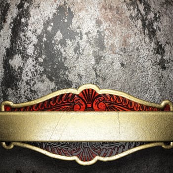 golden background made in 3D