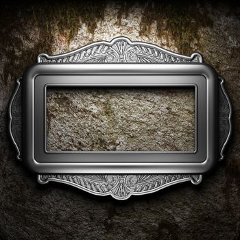 Antique ornament frame