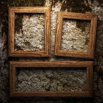 wooden plate on wall