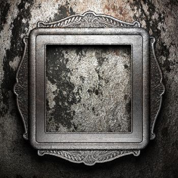 Antique ornament frame