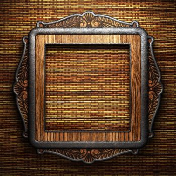 Antique ornament frame