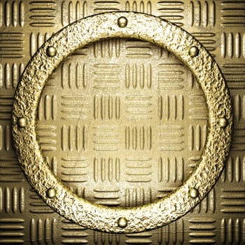 golden background made in 3D