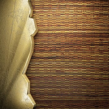 golden background made in 3D