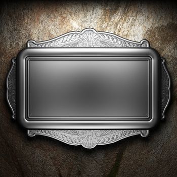 Antique ornament frame