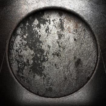 metal on the wall