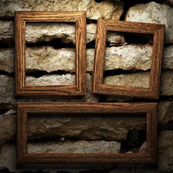 wooden plate on wall