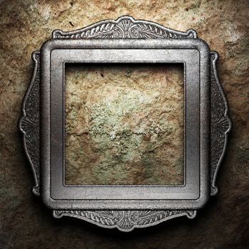 Antique ornament frame