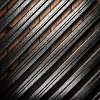 metal on wall