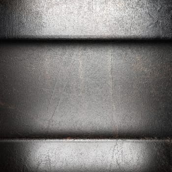 metal on wall made in 3d