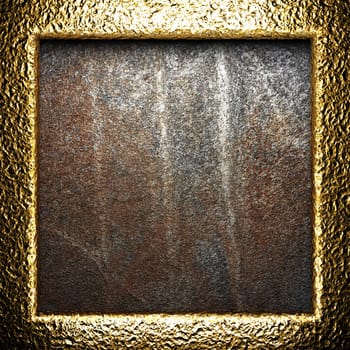 golden background made in 3D