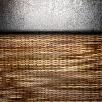 metal on wall made in 3d