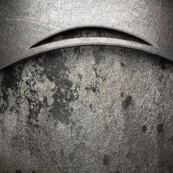 metal on wall made in 3D