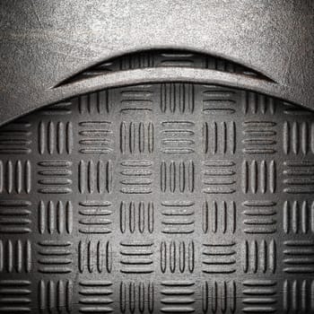 metal on wall made in 3D