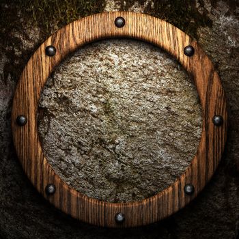 wood on the wall