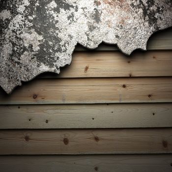 stone on the wall