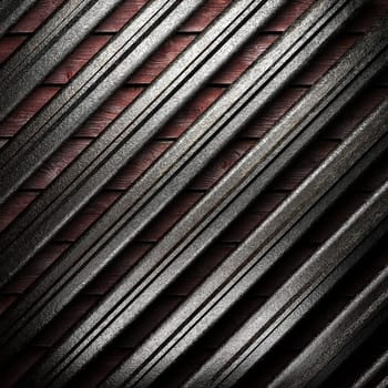 metal on wall