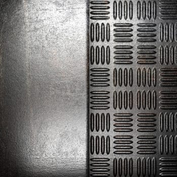 metal on wall made in 3d