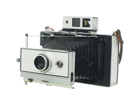 Vintage Camera isolated on white background