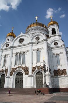 Christ the Savior Cathedral in Moscow, Russia