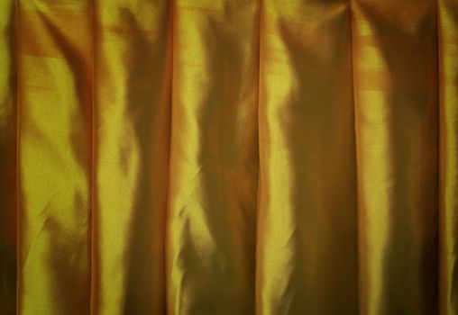 Golden curtain