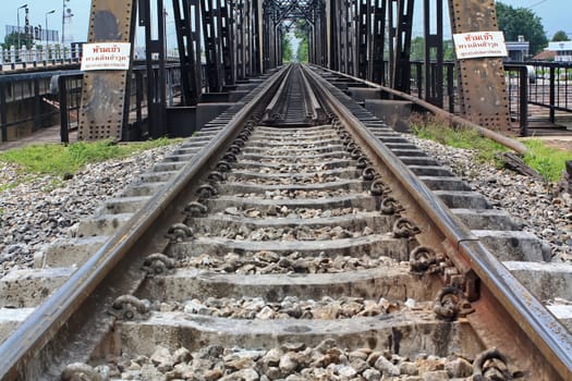 Rail length across the river