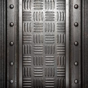 metal on wall made in 3D