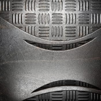 metal on wall made in 3D