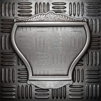 metal on wall made in 3D