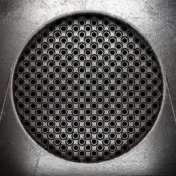 metal on wall made in 3D