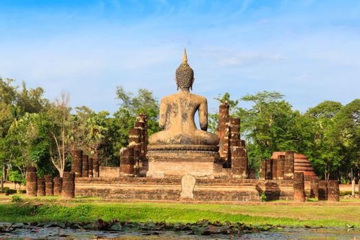 Sukhothai historical park, the old town of Thailand