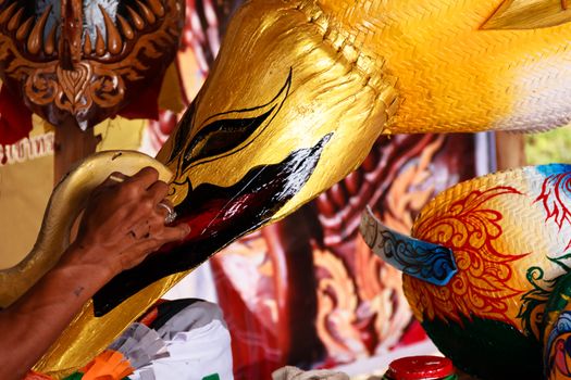 Thai masked festival. It is named Phi-Ta-Khon in Northeastern Thailand