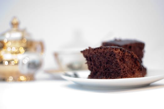 Delicious homemade chocolate cake