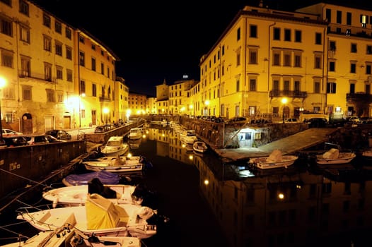 La Venezia Nuova is the centre of the town of Livorno