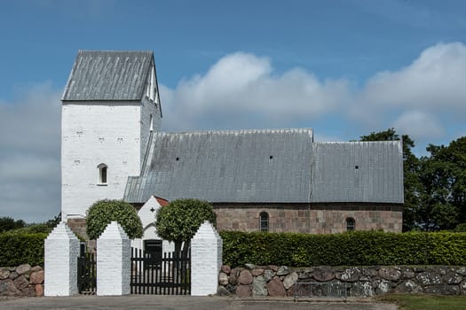 the Egvad Kirke church in Denmark