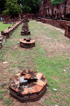 City of Ayutthaya in thailand 