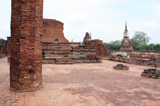 City of Ayutthaya in thailand 