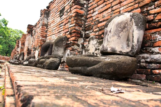 City of Ayutthaya in thailand 